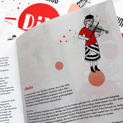 Illustration, Orchester, Geige