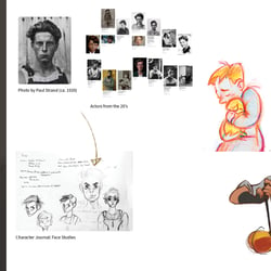 Character Design für den Glasbläser