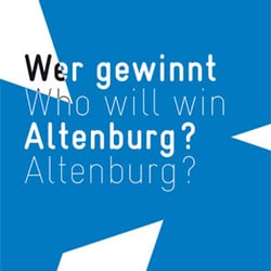 altenburg von morgen, plakat