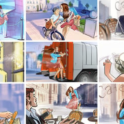 Storyboard „Frauenduft 2“