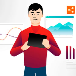 Explainer Character Dashboard Graphs Statisitcs