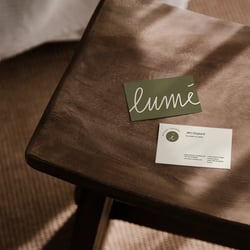 Lumé Visitenkarte