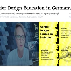 Workshop »Gender Design Education«