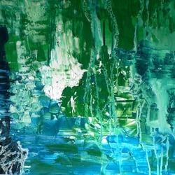 Meer weißer Rahmen 50×40