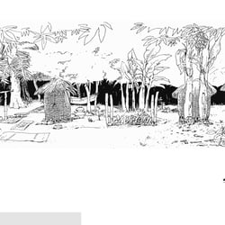 14 Travel Sketch, Tanzania