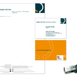 Geschäftspapier, Visitenkarten, Werbemittel | Josef Pötter GmbH
