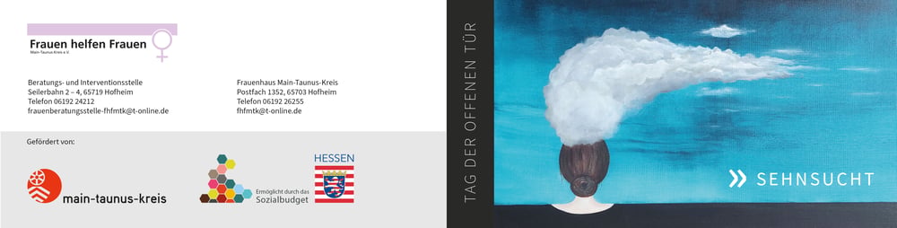 Frauen helfen Frauen MTK e.V./Einladungskarte zu einer Kunstausstellung