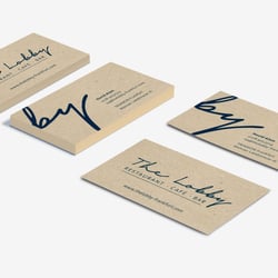 The Lobby – Visitenkarte – Printdesign
