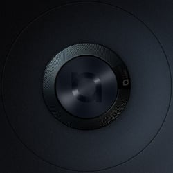Felgenkappe Detail, Matte Stealth Black