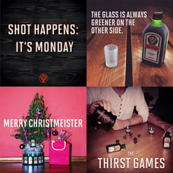 Instatext für Jägermeister (intl. Instagram Channel)