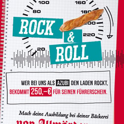 Azubi-Werbung für die Bäckerei von Allwörden
