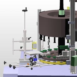 3D-Modell – Zoom Etikettiermaschine – Detail 01