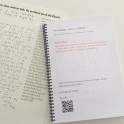 Expertise für Braille-Punktschrift und inklusive Grafik