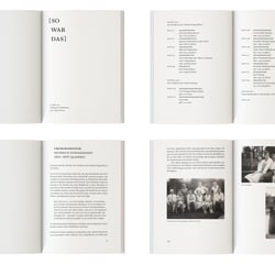 So war das – Buchgestaltung einer Familienchronik
