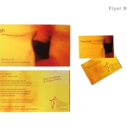 Flyer Orientalischer Tanz: Konzeption, Fotografie und Gestaltung