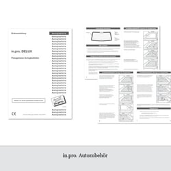 Einbauanleitung für Autoglasfolie inkl. Computer-Illustrationen