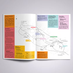 Illustration des Lageplans der Ruhrfestspiele Recklinghausen