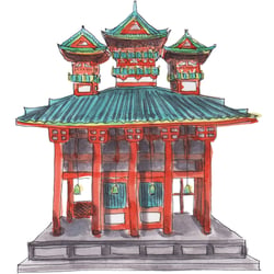 Asian house
