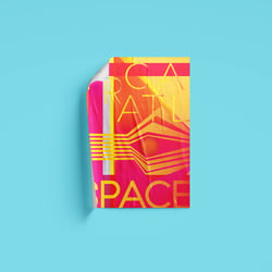 Posterdesign „Fractal Space“