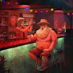 Sippin Santa – Event Poster