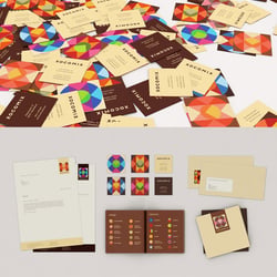 xocomix – Visitenkarten/Corporate Design