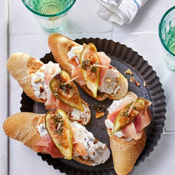PINCHOS – Feige, Ricottawalnusscreme und Serano