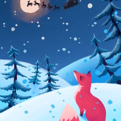 Weihnachtskarte (Auftrag)