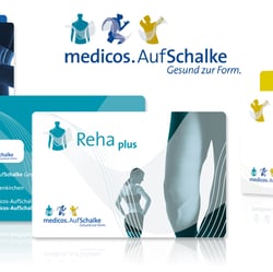 Logo und CI, medicos.AufSchalke, 2005