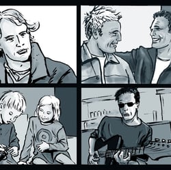 Storyboard digitale Illustrationstechnik