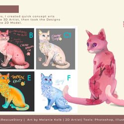 The creation from conept, to 3d model and based on that to the final 2D image. 3D made by the 3D Artist.