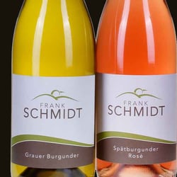 Logo + Etiketten für Weingut Frank Schmidt