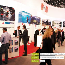 Österreich Werbung – Ausstellungsgrafik ITB2010