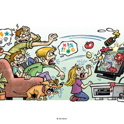 Illustration für die Zeitschrift TV Digital • Funke Mediengruppe