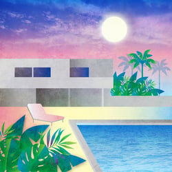 cover pool pink