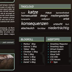 Detail Sidebar