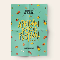 African Food Festival Berlin – Flyer