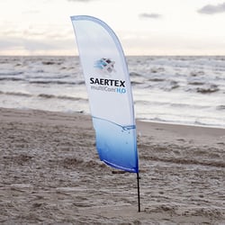 mama burns SAERTEX multiCom-H2O Beachflagg