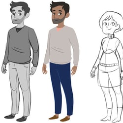Stiftungs Gesundheitswissen – Characterdesign