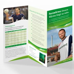 Stadtwerke Flensburg – Flyer „Fernwärme“