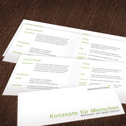 Corporate Design für eine Coaching- und Teamtrainingsfirma