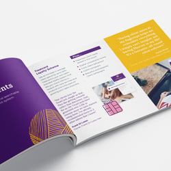 GillenDesign Phorest Protfolio Landscape Brochure Close Up