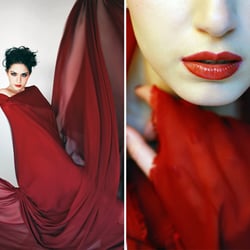 red