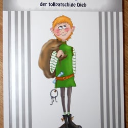 Cover des Kinderbuches mit vielen Kinderbuchillustrationen zum Schmunzeln