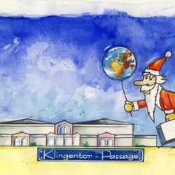 Illustration Weihnachtskarte