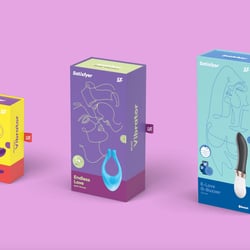 Satisfyer: Verpackungen im Detail