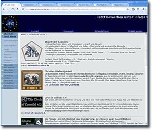 Website Artists-Circle