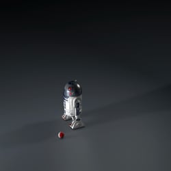 R2D2 with Pokemonball