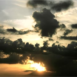 der Abendhimmel