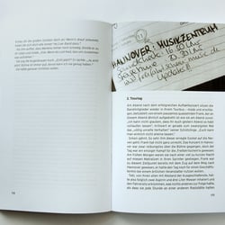 Innenseiten des Romans