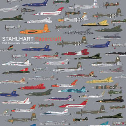 Stahlhart-papercraft, Poster/CI